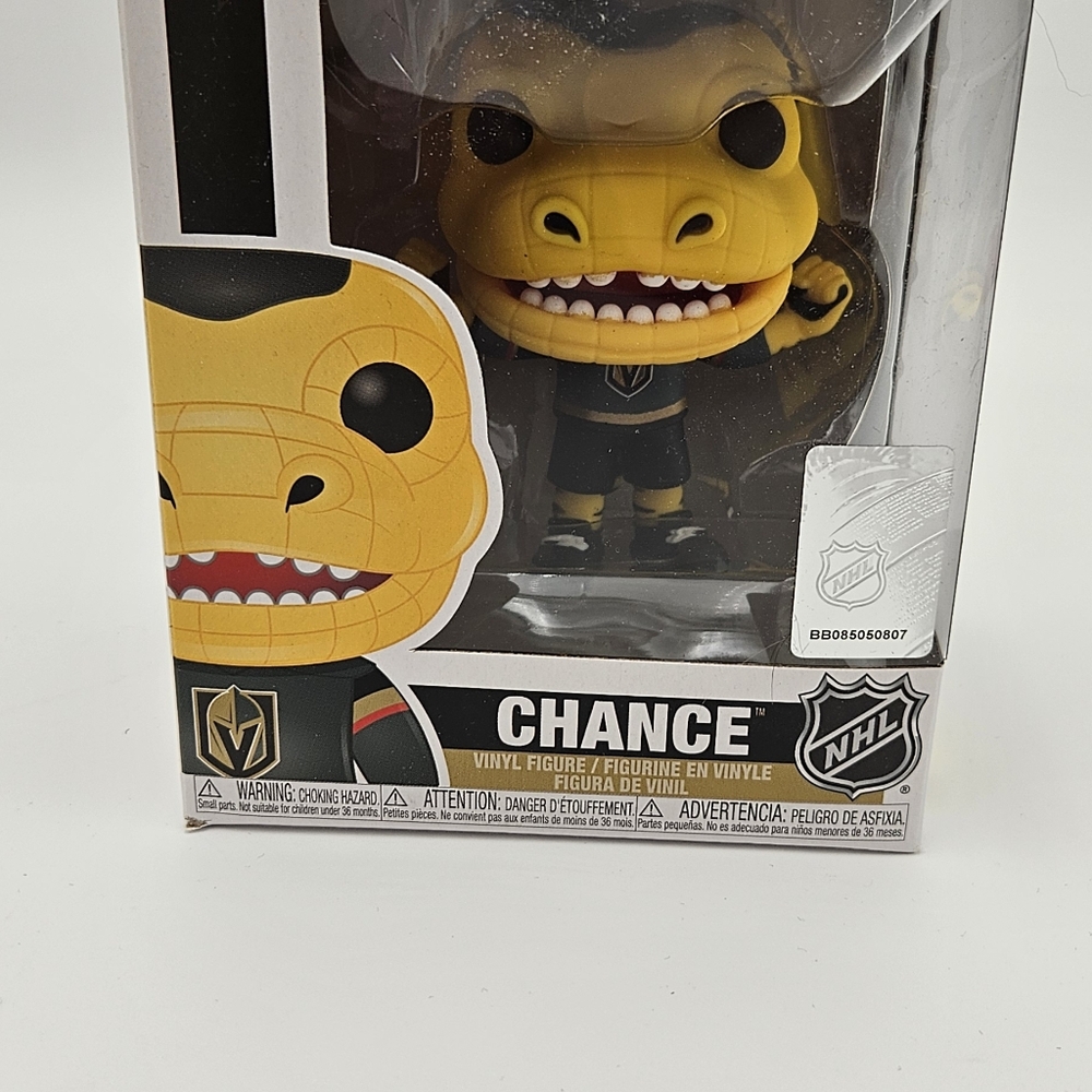Vegas golden knights, mascot chance pop